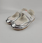 Bottega Veneta Orbit Flash Mary Jane Silver white Sneakers New