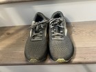 Brooks Men   s Gray Black Yellow Lace-up Low Top Running Sneakers Size 9 5 W