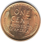 1955-s Brilliant Uncirculated Lincoln Wheat Cent   Bu Condition 