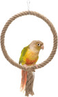 Bird Rope Swing Toy Climbing Perch Stand For Parrots Cockatiels Conures