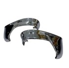 Front And Rear Bumper Guards Set fits 55 Chevy Belair 210 2 4 Sedan 