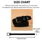 Marshal Wide Men s Elastic Stretch Belt Gunmetal Buckle Belt Casual Golf