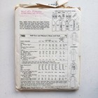 1960s Vintage Mccalls 7493 Bust 41  Dress And Coat Set Sewing Pattern