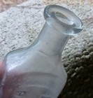 Utah Embossed Drug Store Bottle-h g bates-park City-1890s