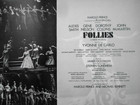 Follies Sondheim 1972 Broadway Program Original Cast   Time Magazine Cover Story
