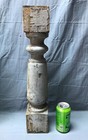 1 Vtg Architectural 4x21 Gray Spindle Porch Baluster Old More Available 1156-26b