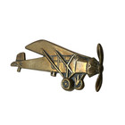 Antique 1939 Sf San Francisco World Fair Airplane Propelle Lapel Pin Collectible