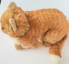 Vintage Avanti Applause Plush Orange Tabby Cat 14  Realistic Stuffed Animal