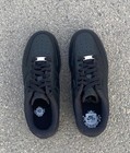 Nike Air Force 1 Low Cw2288   001 Triple Black Leather Unisex Casual Sneaker