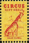  100  Circus Merchant Trade Savings Stamps - Animals - Horse - Wagon - Elephant