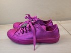 Converse Chuck Taylor All Star Shoes Womens Size 7 Pink Glitter Low Top 164550c