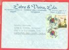 Portugal Colony Angola 5 Stamp Used On 2 Diff Adv Cover To Usa   Uk