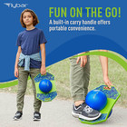 Pogo Trick Ball For Kids     Balance Bounce Board With Anti-slip Deck     Pump Inclu