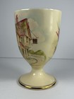 Royal Doulton Happy Days Hand Painted Ceramic Cottage Egg Cup 4 In Glossy 
