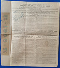 Russia Imperial Government 1906  5  Bond For 1875 Rubles With 2 Coupons 410