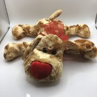 Dan Dee Collectors Choice Plush 8       Laying Floppy Dog Stuffed Animal Toy