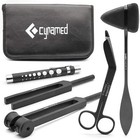 Cynamed Medical Student Exam Kit Assessment   Diagnostic Set Reflex Hammer 5 Pcs