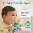 Baby Sensory Toys For 0-6 6-12 Months Food Grade Teething Toy Gift For Boys Girl