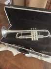 Besson 709 Kanstul Silver Trumpet  Plays Nice    With Case Vintage Rare
