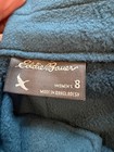 Eddie Bauer Women   s 8 Flexion Polar Fleece Lined Pants Black Winter Warm Outdoor