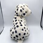 Applause Dalmatian Puppy Dog Plush Realistic Sitting Stuffed Animal 80s Vtg 12in
