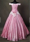 Princess Aurora Adult Costume Sleeping Beauty Cosplay Pink Dress Halloween 
