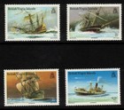British Virgin Islands Shipwrecks  Scott  572-575  M n h 