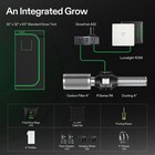 Vivosun 2 7x2 7 Complete Grow Tent Kit W  150w Led Grow Light Inline Duct Fan 4