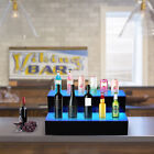 2 Step Led Acrylic Lighted Bar Shelf Liquor Bottle Display Shelf  Acrylic Stand