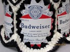 Vintage Budweiser Beer Can Knitted Hat