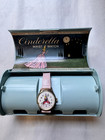 Vintage Bradley Disney Cinderella   Mickey Watches Swiss Wind Up Lot W  Case