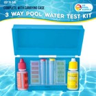 Basic 3-way Swimming Pool   Spa Test Kit - Tests Water For Ph  Chlorine  Bromine