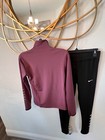 Nike Fast Dri-fit Quarter Zip   Leggings Set size Small  runs  Small