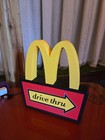 Mcdonalds Vintage Drive Thru - Usb Lighted Led Sign - Man Cave - Arcade - Retro