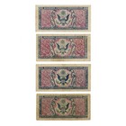 Set Of 4 Us Mpc Series 481 5  10  25  And 50 Cents F-vf