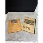 Vintage 1940s Simplicity Sewing Book And Singer Home Decoration Guide Set