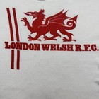 True Vintage 70s London Welsh Rugby Club Single Stitch Babydoll T-shirt Sz M