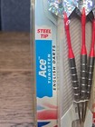 Unicorn Sportcraft Steel Tip 18 Gram Ace Tungsten Steel Tip Darts Black W  Case