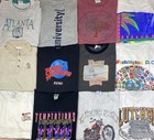 Vintage Graphic Shirts Promo Funny Cartoons Sport Destinations Lot Of 20 Mix Szs