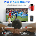 Wireless Driveway Alarm  Outdoor Weatherproof Motion Sensor   Detector With 600f