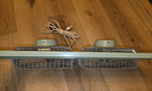 Vintage Mid Century Marvin Twin Motor Window Fan Model 282 Green No Wings 24 