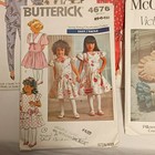 Butterick  Mccall s  Very Easy Very Vogue  New Look Vintage Sewing Patterns Lot