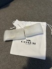 Coach 1635 Signature  C  Brass Gold Bag Charm Key Ring New Nwt