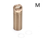 3x Pill Box Metal Medicine Bottle Drug Holder Pill Container Case Keychain Gift