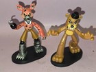 Set Of 2 Funko 2017 Five Nights At Freddys Fnaf Action Figures Foxy   Freddy