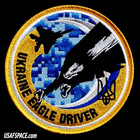 Usaf 194th Fighter Sq-f-15c-ukraine Eagle Driver-fresno Angb- Original Vel Patch
