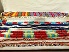 Native American Beadwork W  Various Beaded Necklace  Lot  8pc