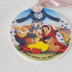 Disney Snow White   Seven Dwarfs Magic Kingdom 1994 Limited Edition Christmas