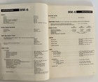 1971 Rowe Ami Mm-6 Jukebox Service Manual Parts Catalog Supplement Schematics