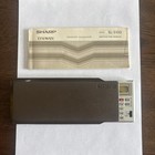 Sharp El-5100 Vintage Scientific Calculator W manual   Slip Case - Working Read